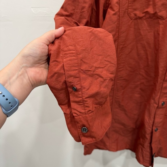 Wrangler Outdoor Series Regular Fit Button Up Long Sleeve Shirt X-Large Hiking - Picture 3 of 8